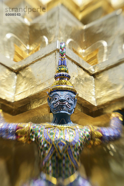 Tempel Wat Phra Kaeo  Bangkok  Thailand  Südostasien  Asien