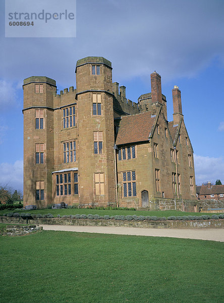 Leicester Torhaus  Kenilworth Castle  verwaltet von English Heritage  Warwickshire  England  Vereinigtes Königreich  Europa