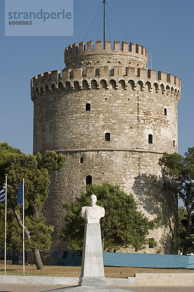 Weißer Turm  Thessaloniki  Mazedonien  Griechenland  Europa