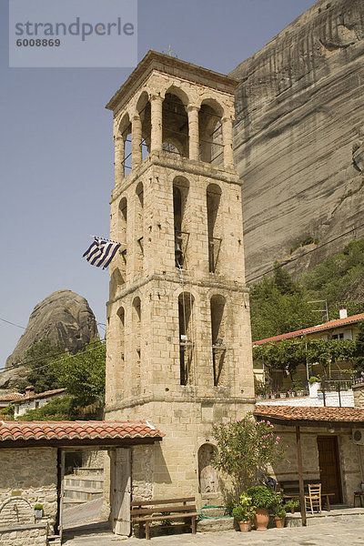 Byzantinische Kirchturm  Kalambaka-Meteora  Thessalien  Griechenland  Europa