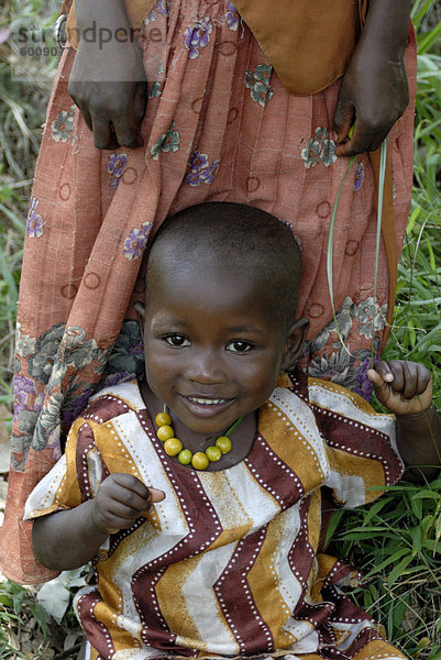 Lokale Kinder  Moshi  Tansania  Ostafrika  Afrika