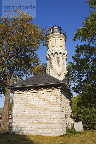 Niagara Leuchtturm  Old Fort Niagara Staatspark  Youngstown  New York State  Vereinigten Staaten von Amerika  Nordamerika