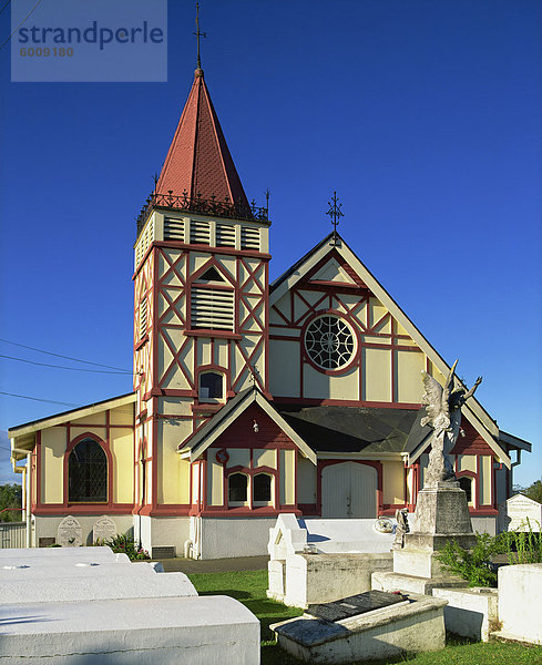 St. Faith Maori anglikanische Kirche in Rotorua  Nordinsel  Neuseeland  Pazifik