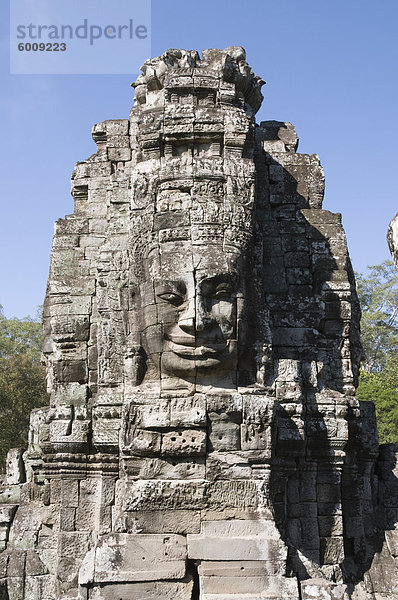 Bajon  spätes 12. Jahrhundert  buddhistische  Angkor Thom  Angkor  UNESCO Weltkulturerbe  Siem Reap  Kambodscha  Indochina  Südostasien  Asien
