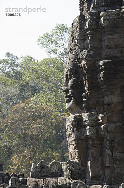 Bajon  spätes 12. Jahrhundert  buddhistische  Angkor Thom  Angkor  UNESCO Weltkulturerbe  Siem Reap  Kambodscha  Indochina  Südostasien  Asien