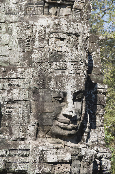 Bajon  spätes 12. Jahrhundert  buddhistische  Angkor Thom  Angkor  UNESCO Weltkulturerbe  Siem Reap  Kambodscha  Indochina  Südostasien  Asien