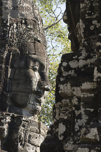 Bajon  spätes 12. Jahrhundert  buddhistische  Angkor Thom  Angkor  UNESCO Weltkulturerbe  Siem Reap  Kambodscha  Indochina  Südostasien  Asien