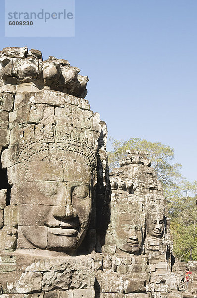 Bajon  spätes 12. Jahrhundert  buddhistische  Angkor Thom  Angkor  UNESCO Weltkulturerbe  Siem Reap  Kambodscha  Indochina  Südostasien  Asien