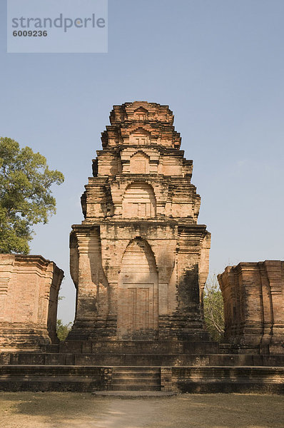 Prasat Kravan Tempel  AD921  Angkor  UNESCO Weltkulturerbe  Siem ernten  Kambodscha  Indochina  Südostasien  Asien