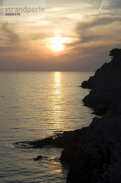 Europa Sonnenuntergang Griechenland Ionische Inseln