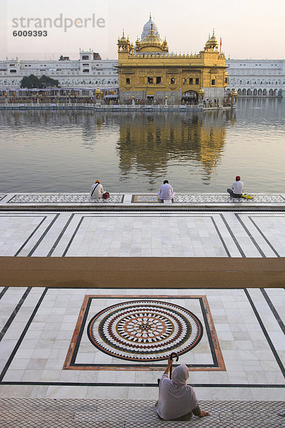 Eingang Ansicht Heiligkeit Amritsar Asien Indien