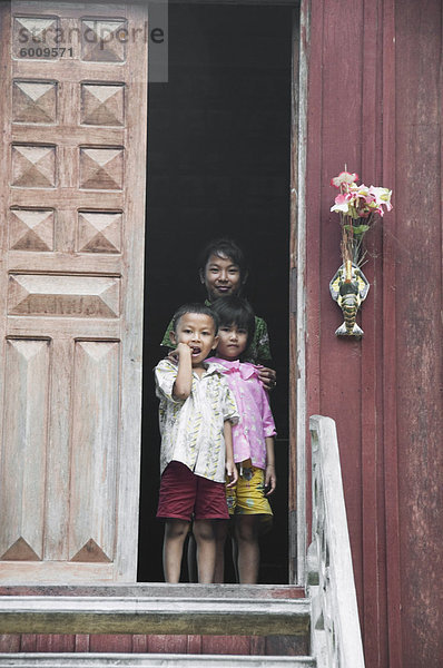 Dorfleben  Kambodscha  Indochina  Südostasien  Asien