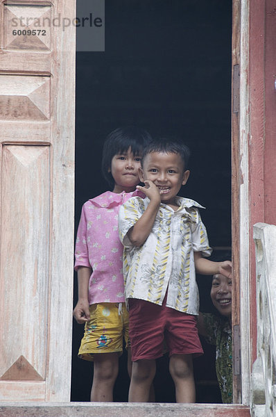 Dorfleben  Kambodscha  Indochina  Südostasien  Asien