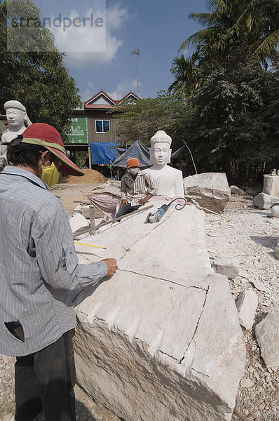 Steinmetzen  Kambodscha  Indochina  Südostasien  Asien