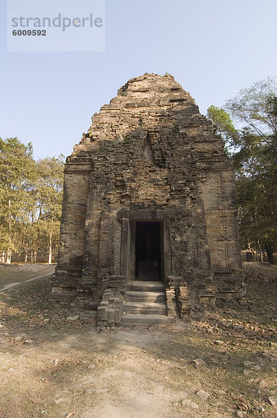 Tempel in der antiken Pre Angkor-Hauptstadt Chenla  Kambodscha  Indochina  Südostasien  Asien