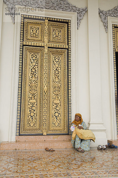 Der Royal-Thronsaal  der Königspalast  Phnom Penh  Kambodscha  Indochina  Südostasien  Asien