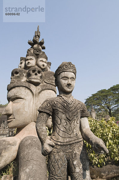 Buddha Park  Xieng Khuan  Vientiane  Laos  Indochina  Südostasien  Asien