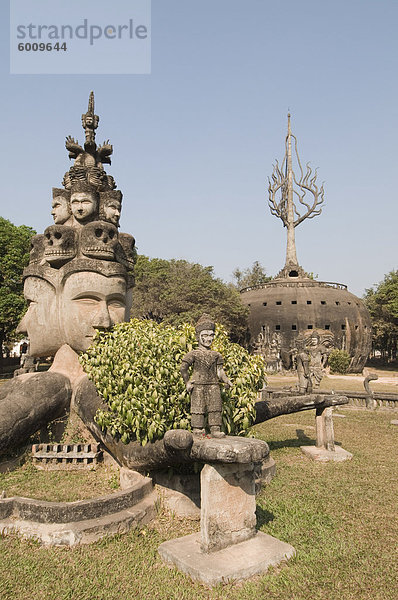 Buddha Park  Xieng Khuan  Vientiane  Laos  Indochina  Südostasien  Asien