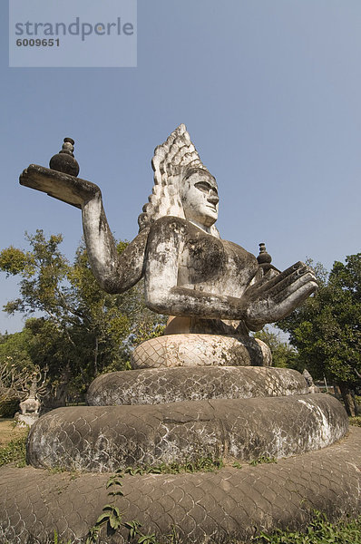 Buddha Park  Xieng Khuan  Vientiane  Laos  Indochina  Südostasien  Asien