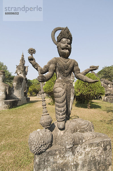 Buddha Park  Xieng Khuan  Vientiane  Laos  Indochina  Südostasien  Asien