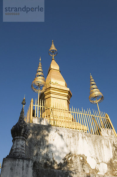 Phu Si Stupa  Luang Prabang  Laos  Indochina  Südostasien  Asien