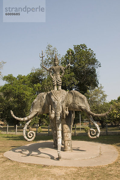 Buddha Park  Xieng Khuan  Vientiane  Laos  Indochina  Südostasien  Asien