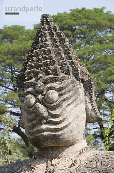 Buddha Park  Xieng Khuan  Vientiane  Laos  Indochina  Südostasien  Asien