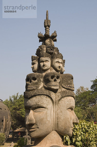 Buddha Park  Xieng Khuan  Vientiane  Laos  Indochina  Südostasien  Asien