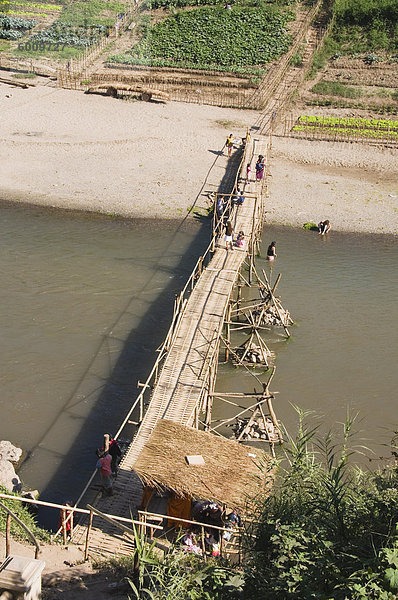 Khan Fluss  Luang Prabang  Laos  Indochina  Südostasien  Asien