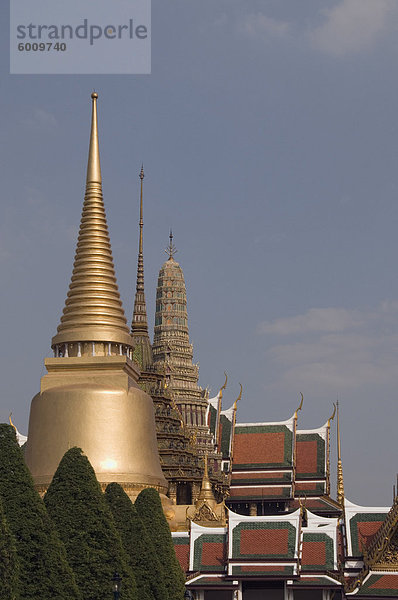 Der königliche Palast  Bangkok  Thailand  Südostasien  Asien