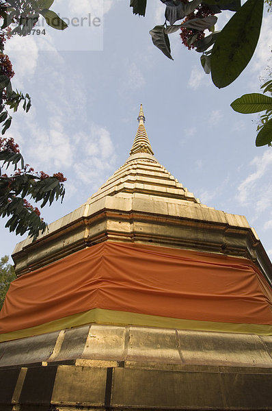 Buddhistische Tempel  Chiang Rai  Thailand  Südostasien  Asien