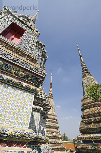 Liegender Buddha  Wat Pho  Bangkok  Thailand  Südostasien  Asien