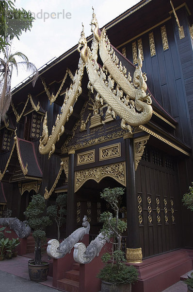 Buddhistische Tempel  Chiang Rai  Thailand  Südostasien  Asien