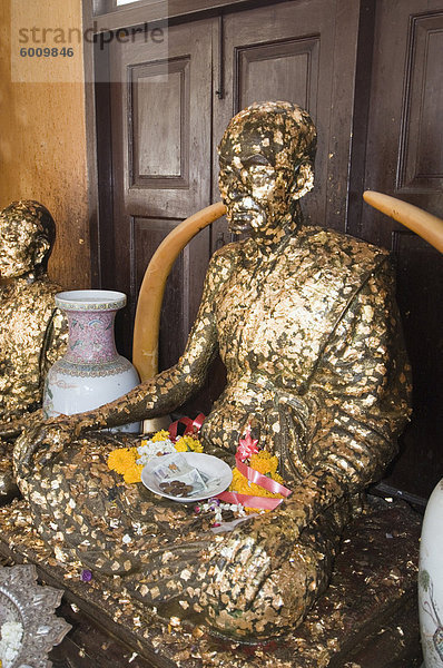 Umgebung von Sukhothai Traimit Tempel  Bangkok  Thailand  Südostasien  Asien