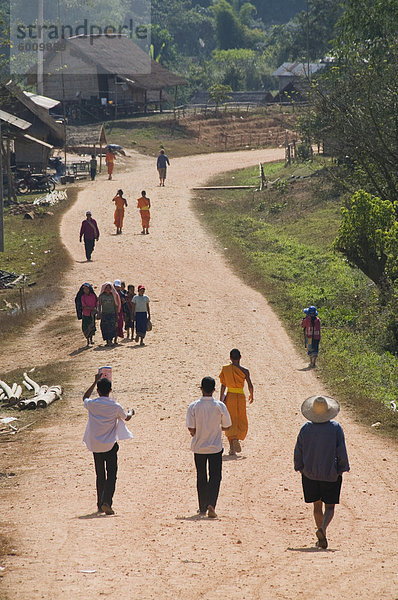 Dorf Zimmer Südostasien Vietnam Asien Laos