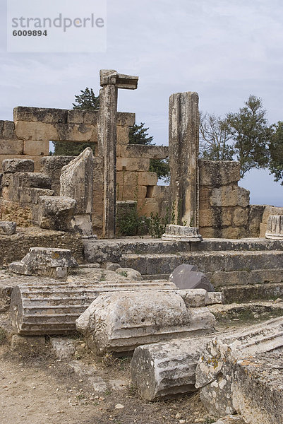 Heiligtum des Apollo  der Tempel der Artemis  der griechischen und römischen Website von Kyrene  UNESCO World Heritage Site  Libyen  Nordafrika  Afrika