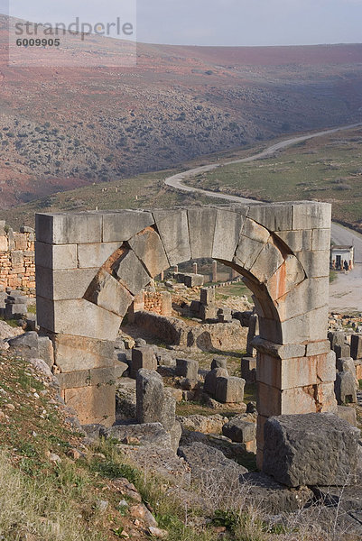 Bogen von f. Memmius Rogatus  Tiddis  Algerien  Nordafrika  Afrika