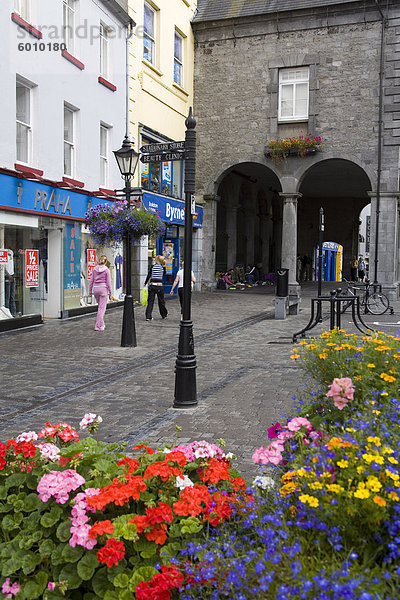 High Street  Kilkenny Stadt  County Kilkenny  Leinster  Irland  Europa