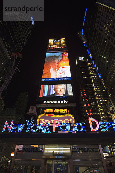Times Square  Manhattan  New York  New York State  Vereinigten Staaten von Amerika  Nordamerika