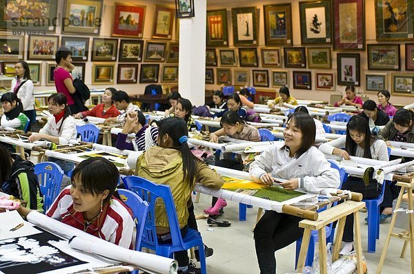Regierung Malschule  Hanoi  Vietnam  Indochina  Südostasien  Asien