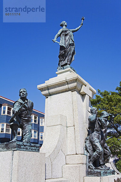 Krieg-Denkmal  St. Johns City  Neufundland  Kanada  Nordamerika