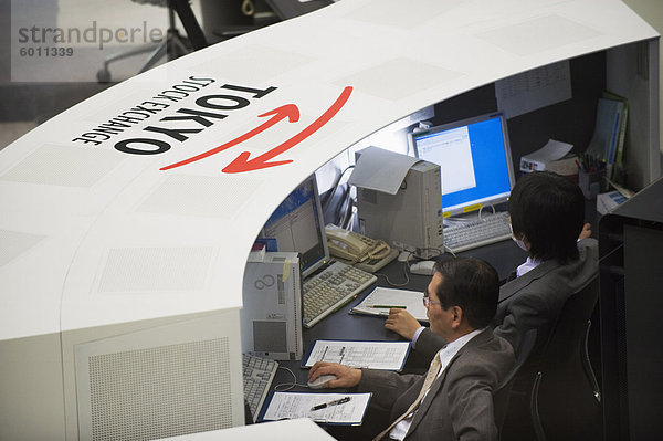 Tokyo Stock Exchange  Tokio  Japan  Asien