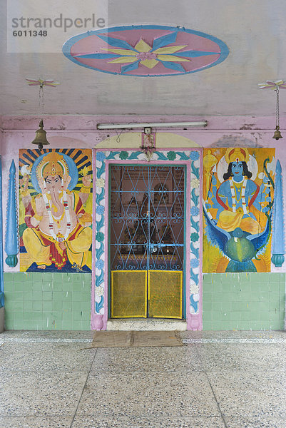 Hindu-Tempel  McLeod Ganj  Dharamsala Himachal Pradesh Zustand  Indien  Asien