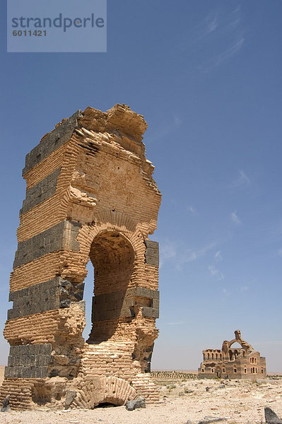 Ben Wordan Burgruine  in der Nähe von Hama in Syrien  Naher Osten