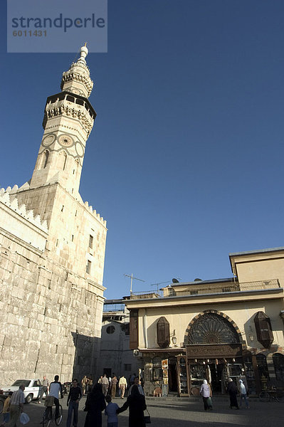 Umayyaden-Moschee  UNESCO-Weltkulturerbe  Damaskus  Syrien  Naher Osten