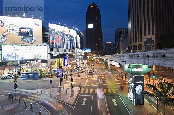 Bintang Walk  Bukit Bintang  Kuala Lumpur  Malaysia  Südostasien  Asien