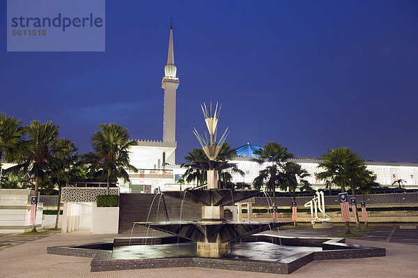 National Moschee  Kuala Lumpur  Malaysia  Südostasien  Asien