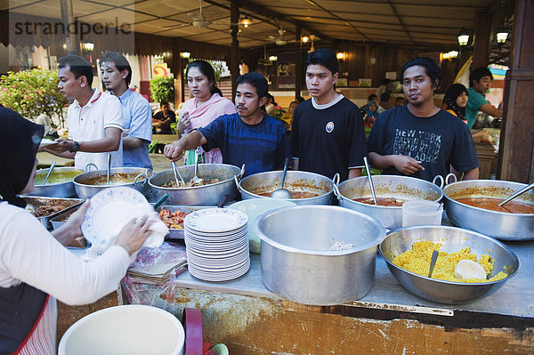 Ramadan Imbissstände  Kampung Baru  Kuala Lumpur  Malaysia  Südostasien  Asien