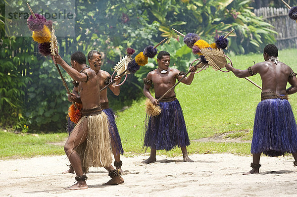 Polynesische kulturelle Mitte  Viti Levu  Fiji  Südsee  Pazifik