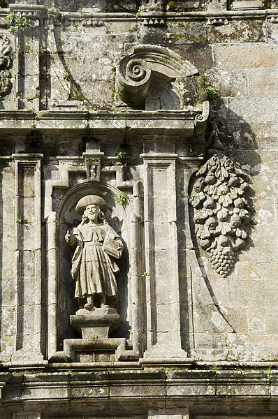 Puerta Santa Tür  Kathedrale von Santiago  Santiago De Compostela  Galicien  Spanien  Europa